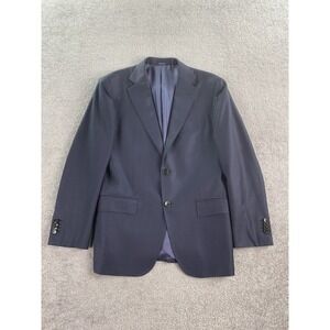 SuitSupply Suit Jacket 38 R Blue Wool Vitale Barberis Canonico Napoli Designer